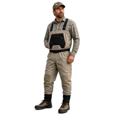 Sistema di pesca CADDIS Tanne/Kupfer XXL Traspirante - Wading System Sistema di pesca CADDIS Tanne/Kupfer XXL Traspirante - Wading System