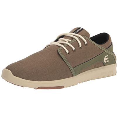 Etnies Scout Stile di Vita Ultraleggero, Design Rinforzato, Sensazione Ammortizzata, Comfort Quotidiano, Vegano 2025, Gomma abbronzata Oliva, 38 EU Etnies Scout Stile di Vita Ultraleggero, Design Rinforzato, Sensazione Ammortizzata, Comfort Quotidiano, Vegano 2025, Gomma abbronzata Oliva, 38 EU