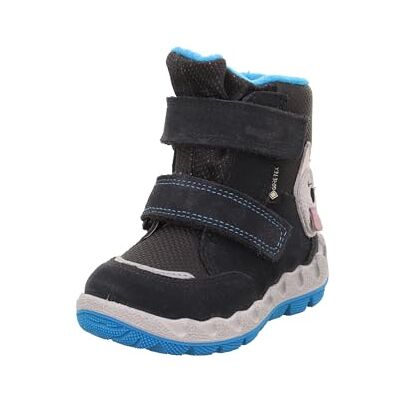 Superfit Icebird Stivali da neve Gore-tex con calda imbottitura, Grigio Turchese 2000, 27 EU Larga Superfit Icebird Stivali da neve Gore-tex con calda imbottitura, Grigio Turchese 2000, 27 EU Larga