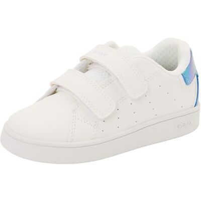 Geox Scarpe da Ginnastica B ECLYPER Girl A, Bianco/Blu, 25 EU Geox Scarpe da Ginnastica B ECLYPER Girl A, Bianco/Blu, 25 EU