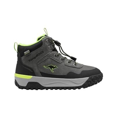 KangaROOS K-NB Vivi RV, Stivali da Neve Unisex-Adulto, Grigio Acciaio/Limetta, 35 EU KangaROOS K-NB Vivi RV, Stivali da Neve Unisex-Adulto, Grigio Acciaio/Limetta, 35 EU