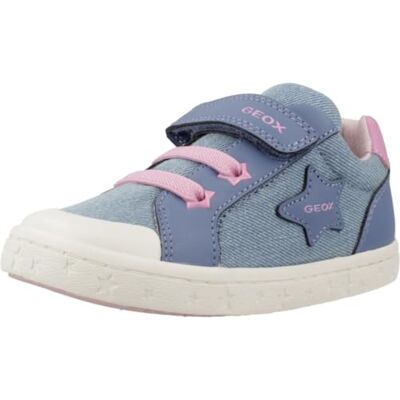 Geox B Gisli Girl A, Scarpe da Ginnastica Bambine e Ragazze, Dk Sky, 25 EU Geox B Gisli Girl A, Scarpe da Ginnastica Bambine e Ragazze, Dk Sky, 25 EU