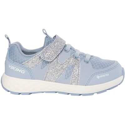 Viking Unisex Bambino Fun Glitter GTX 1v Scarpa da Passeggiata, Blu Ghiaccio, 7 UK Child, Azzurro ghiacciaio, 7 UK Child Viking Unisex Bambino Fun Glitter GTX 1v Scarpa da Passeggiata, Blu Ghiaccio, 7 UK Child, Azzurro ghiacciaio, 7 UK Child