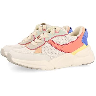 GIOSEPPO Sneakers Bianche con Dettagli Multicolore da Bambina courgent GIOSEPPO Sneakers Bianche con Dettagli Multicolore da Bambina courgent