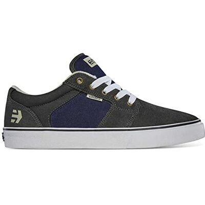 Etnies Scarpe da Skateboard Barge LS Uomo, Grigio Navy Bianco, 41.5 EU Etnies Scarpe da Skateboard Barge LS Uomo, Grigio Navy Bianco, 41.5 EU