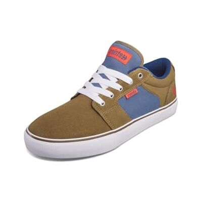 Etnies Scarpe da Skateboard Uomo Barge LS, Marrone/Blu, 39 EU Etnies Scarpe da Skateboard Uomo Barge LS, Marrone/Blu, 39 EU