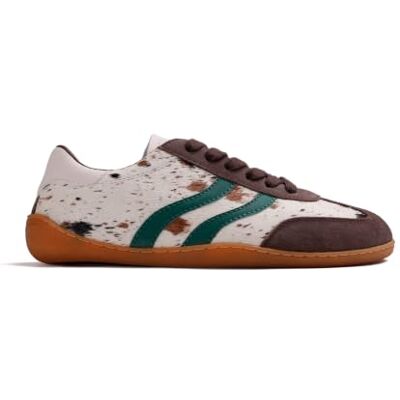 GIOSEPPO Sneaker Barefoot Bambina con Stampa di Mucca e Colori Contrastanti. Sistema Topper.Garantisce battistrada Naturale. Soletta Estraibile. Suola Sottile, Flessibile e Leggera. Punta Larga. GIOSEPPO Sneaker Barefoot Bambina con Stampa di Mucca e Colori Contrastanti. Sistema Topper.Garantisce battistrada Naturale. Soletta Estraibile. Suola Sottile, Flessibile e Leggera. Punta Larga.