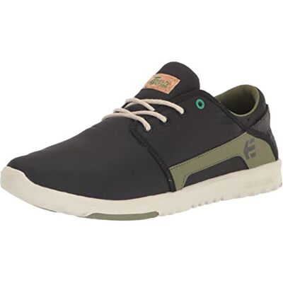 Etnies Scout X Tftf, Scarpe da Skateboard Uomo, Nero Oliva, 45.5 EU Etnies Scout X Tftf, Scarpe da Skateboard Uomo, Nero Oliva, 45.5 EU