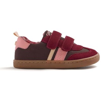 GIOSEPPO Scarpa Barefoot Bordeaux con Contrasto di Colori. Sistema Topper. Chiusura Regolabile. Garantisce battistrada Naturale. Soletta Rimovibile. Suola Sottile, Flessibile e Leggera. Punta Larga a GIOSEPPO Scarpa Barefoot Bordeaux con Contrasto di Colori. Sistema Topper. Chiusura Regolabile. Garantisce battistrada Naturale. Soletta Rimovibile. Suola Sottile, Flessibile e Leggera. Punta Larga a