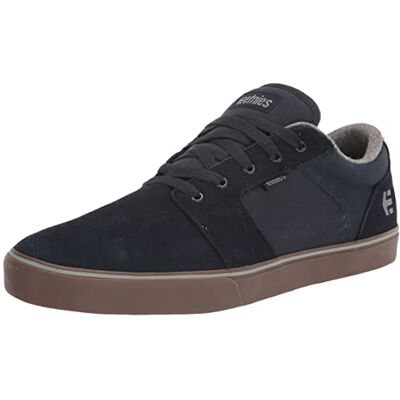 Etnies Barge LS, Scarpe da Skateboard Tecniche da Uomo, Gomma Blu Scuro, 46 EU Etnies Barge LS, Scarpe da Skateboard Tecniche da Uomo, Gomma Blu Scuro, 46 EU