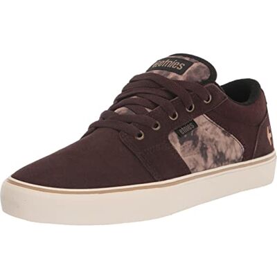 Etnies Barge LS Look Classico da Skate, Silhoutte vulcanizzato Sottile, Colletto corazzato Pesante, Vulc Rinforzato, vestibilità Imbottita, Sneakers quotidiane 2025, Marrone Tan Nero, 47 EU Etnies Barge LS Look Classico da Skate, Silhoutte vulcanizzato Sottile, Colletto corazzato Pesante, Vulc Rinforzato, vestibilità Imbottita, Sneakers quotidiane 2025, Marrone Tan Nero, 47 EU