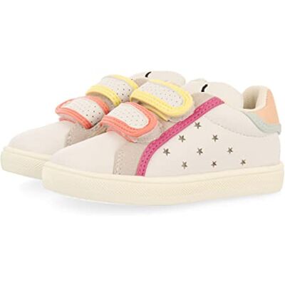 GIOSEPPO Sneakers Bianche con Dettagli Colorati per Bebè ancash GIOSEPPO Sneakers Bianche con Dettagli Colorati per Bebè ancash