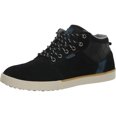 Etnies Jefferson, Scarpe da Skateboard Uomo, Nero e Blu, 48 EU Etnies Jefferson, Scarpe da Skateboard Uomo, Nero e Blu, 48 EU