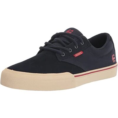 Etnies Jameson Vulc, Scarpe da Skateboard Uomo, Blu Navy, Rosso, 41 EU Etnies Jameson Vulc, Scarpe da Skateboard Uomo, Blu Navy, Rosso, 41 EU