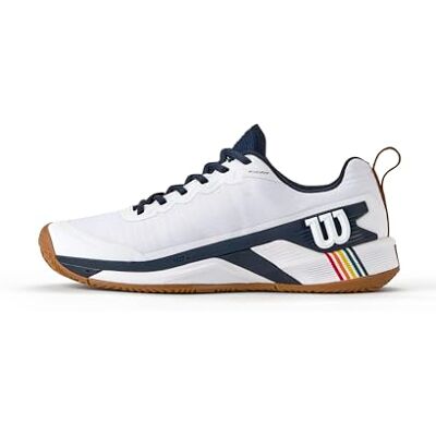Wilson - Rush Pro 4.5 Clay Roland Garros - Bianco - 48 - Scarpe Wilson - Rush Pro 4.5 Clay Roland Garros - Bianco - 48 - Scarpe