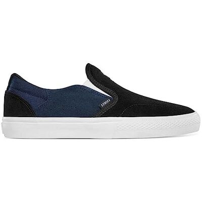 Etnies Marana Slip X Distopia, Scarpe da Skateboard Uomo, Nero e Blu Marino, 47 EU Etnies Marana Slip X Distopia, Scarpe da Skateboard Uomo, Nero e Blu Marino, 47 EU