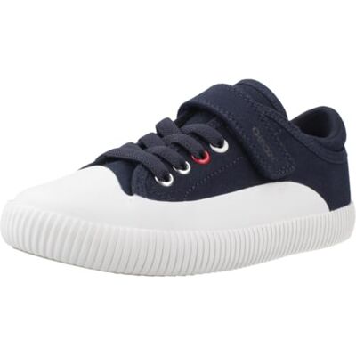 Geox J Tippeste Boy B Basket, Blu Marino/Bianco, 35 EU Geox J Tippeste Boy B Basket, Blu Marino/Bianco, 35 EU