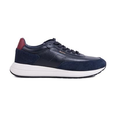 Boss Uomo Vinston_Runn_sdgrlt Trainers, Blu Scuro, 46 EU Boss Uomo Vinston_Runn_sdgrlt Trainers, Blu Scuro, 46 EU