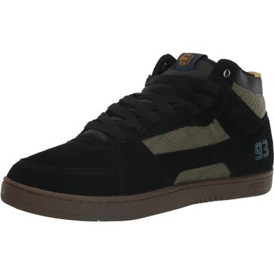 Etnies MC Rap Ciao, Scarpe da Skateboard Uomo, Gomma Nera e Verde, 45.5 EU Etnies MC Rap Ciao, Scarpe da Skateboard Uomo, Gomma Nera e Verde, 45.5 EU