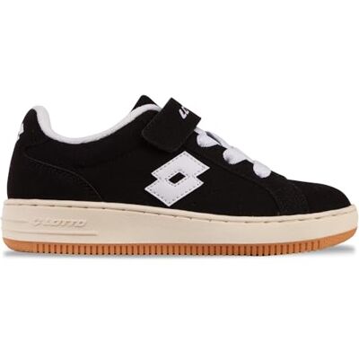 Lotto - Kinder - Nero-Bianco - Sintetico - Sneaker Lotto - Kinder - Nero-Bianco - Sintetico - Sneaker