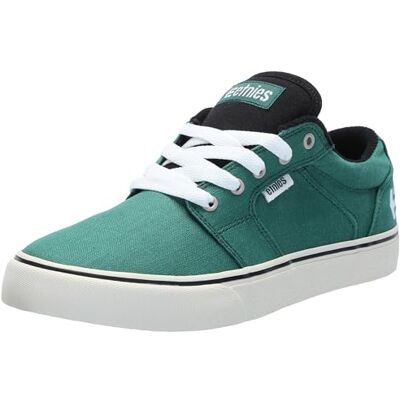 Etnies Scarpe da Skateboard Uomo Barge LS, Green Black White, 40 EU Etnies Scarpe da Skateboard Uomo Barge LS, Green Black White, 40 EU