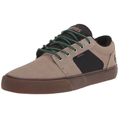 Etnies Mens Barge Skate Skate Scarpe da Ginnastica Casual Verde, Gomma abbronzata, 5.5 UK Etnies Mens Barge Skate Skate Scarpe da Ginnastica Casual Verde, Gomma abbronzata, 5.5 UK