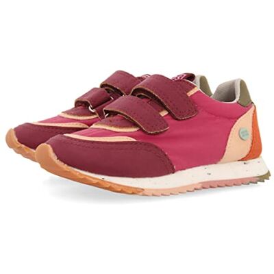 GIOSEPPO Sneakers Bordeaux con Chiusura Regolabile e Suola Eva Riciclata per Bimba e Bimbo insenborn GIOSEPPO Sneakers Bordeaux con Chiusura Regolabile e Suola Eva Riciclata per Bimba e Bimbo insenborn