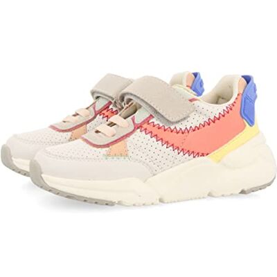 GIOSEPPO Sneakers Bianche con Dettagli Multicolore da Bambina selviria GIOSEPPO Sneakers Bianche con Dettagli Multicolore da Bambina selviria