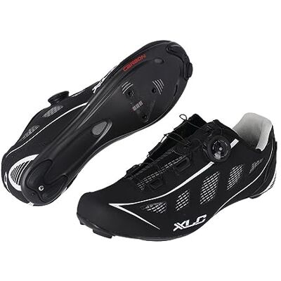 Scarpe da ciclismo unisex e uomo XLC CB-r08 Nero - Ciclismo su strada Scarpe da ciclismo unisex e uomo XLC CB-r08 Nero - Ciclismo su strada