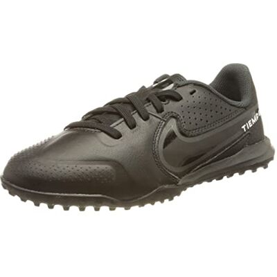 Nike Jr. Tiempo Legend 9 Academy Tf, Little/Big Kids' Turf Soccer Shoes Unisex-Adulto, Black/Dk Smoke Grey-Summit White, 35 EU Nike Jr. Tiempo Legend 9 Academy Tf, Little/Big Kids' Turf Soccer Shoes Unisex-Adulto, Black/Dk Smoke Grey-Summit White, 35 EU