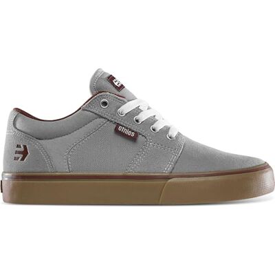 Etnies Kids Barge LS Vulc, Sneaker Unisex-Adulto, Grey/Gum/Red, 34.5 EU Etnies Kids Barge LS Vulc, Sneaker Unisex-Adulto, Grey/Gum/Red, 34.5 EU