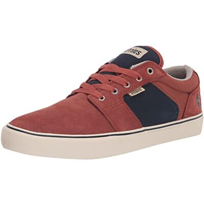 Etnies Mens Barge Skate Skate Scarpe da Ginnastica Casual Verde, Arancione, Blu Navy., 40 EU Etnies Mens Barge Skate Skate Scarpe da Ginnastica Casual Verde, Arancione, Blu Navy., 40 EU