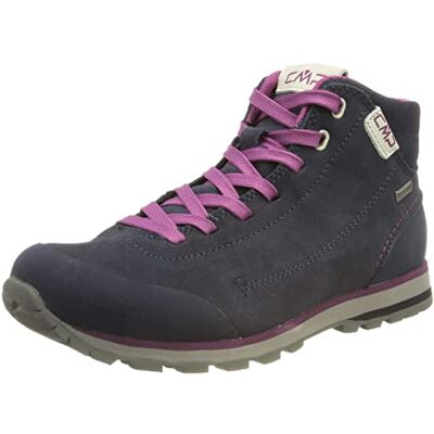 CMP Elettra Mid Wmn Hiking Shoes WP, Scarpe da Trekking Donna, Blue-Berry, 39 EU CMP Elettra Mid Wmn Hiking Shoes WP, Scarpe da Trekking Donna, Blue-Berry, 39 EU