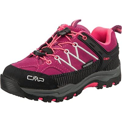 CMP Kids Rigel Low Trekking Shoes Wp, Scarpe da trekking Unisex Bambini e ragazzi, Berry-Pink Fluo, 37 EU CMP Kids Rigel Low Trekking Shoes Wp, Scarpe da trekking Unisex Bambini e ragazzi, Berry-Pink Fluo, 37 EU
