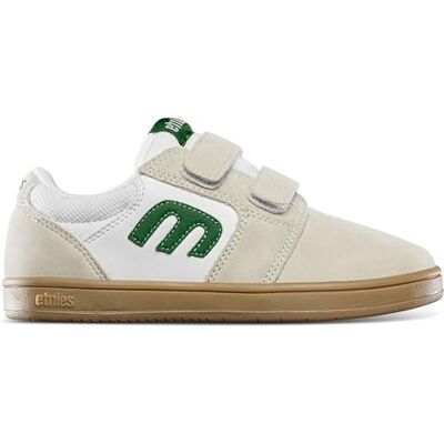 Etnies Little Kids Cresta, Sneaker Unisex-Adulto, White/Green/Gum, 34.5 EU Etnies Little Kids Cresta, Sneaker Unisex-Adulto, White/Green/Gum, 34.5 EU