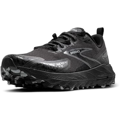 BROOKS - Cascadia 18 - Nero/Grigio - 43 - Scarpe da trail BROOKS - Cascadia 18 - Nero/Grigio - 43 - Scarpe da trail