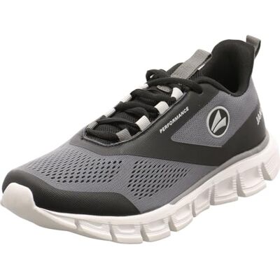 JAKO J-cl Nimb, Scarpe da Corsa Unisex-Adulto, Jet Black Vapor Grey, 46 EU JAKO J-cl Nimb, Scarpe da Corsa Unisex-Adulto, Jet Black Vapor Grey, 46 EU