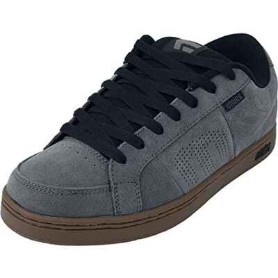 Etnies Kingpin, Sneaker Unisex-Adulto, Grey/Black/Gum, 38.5 EU Etnies Kingpin, Sneaker Unisex-Adulto, Grey/Black/Gum, 38.5 EU