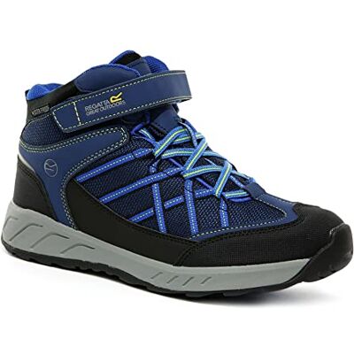Regatta Samaris V Mid' Waterproof Breathable Hoop & Loop Fastening Lightweight Hiking Boots, Scarpe da Passeggio Unisex-Bambini Regatta Samaris V Mid' Waterproof Breathable Hoop & Loop Fastening Lightweight Hiking Boots, Scarpe da Passeggio Unisex-Bambini
