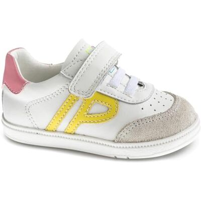Pablosky Sax , Scarpe da Ginnastica Bimba 0-24, Bianco, 24 EU Larga Pablosky Sax , Scarpe da Ginnastica Bimba 0-24, Bianco, 24 EU Larga