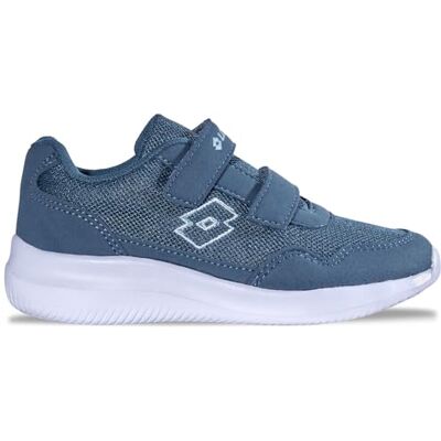 Lotto Connect VL To K Unisex Kids, Scarpe da Ginnastica, Midblue Lt Blue, 32 EU Lotto Connect VL To K Unisex Kids, Scarpe da Ginnastica, Midblue Lt Blue, 32 EU