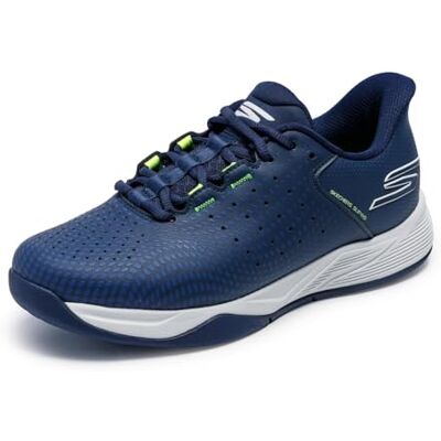 Skechers Ricarica Viper Court, Blu Marino, 9.5 Skechers Ricarica Viper Court, Blu Marino, 9.5