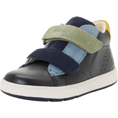 Geox B BIGLIA Boy D Sneaker, Navy/Dk Sky, 25 EU Geox B BIGLIA Boy D Sneaker, Navy/Dk Sky, 25 EU