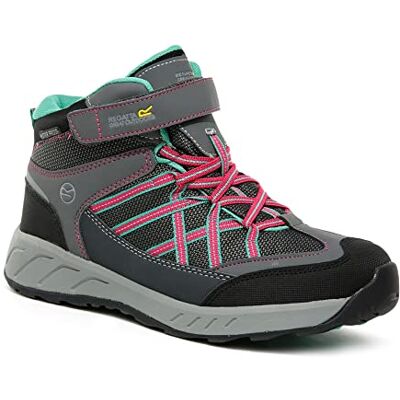 Regatta Samaris V Mid' Waterproof Breathable Hoop & Loop Fastening Lightweight Hiking Boots, Scarpe da Passeggio Unisex-Bambini Regatta Samaris V Mid' Waterproof Breathable Hoop & Loop Fastening Lightweight Hiking Boots, Scarpe da Passeggio Unisex-Bambini