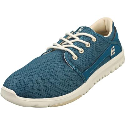 Etnies Scarpa Scout Skate da Uomo, Blu, Bianco, 43 EU Etnies Scarpa Scout Skate da Uomo, Blu, Bianco, 43 EU