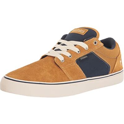 Etnies Mens Barge Skate Skate Scarpe da Ginnastica Casual Verde, Colore: Blu Chiaro., 12 UK Etnies Mens Barge Skate Skate Scarpe da Ginnastica Casual Verde, Colore: Blu Chiaro., 12 UK