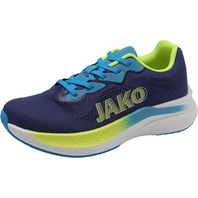 JAKO J-cm Haste, Scarpe da Corsa Unisex-Adulto, Navy Limetta, 39 EU JAKO J-cm Haste, Scarpe da Corsa Unisex-Adulto, Navy Limetta, 39 EU