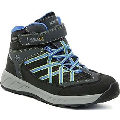 Regatta Samaris V Mid' Waterproof Breathable Hoop & Loop Fastening Lightweight Hiking Boots, Scarpe da Passeggio Unisex-Bambini Regatta Samaris V Mid' Waterproof Breathable Hoop & Loop Fastening Lightweight Hiking Boots, Scarpe da Passeggio Unisex-Bambini