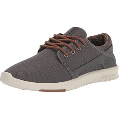 Etnies Scout Stile di Vita Ultraleggero, Design Rinforzato, Sensazione Ammortizzata, Comfort Quotidiano, Vegano 2025, Grigio, Nero, Bianco., 40 EU Etnies Scout Stile di Vita Ultraleggero, Design Rinforzato, Sensazione Ammortizzata, Comfort Quotidiano, Vegano 2025, Grigio, Nero, Bianco., 40 EU