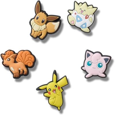 Crocs Pokemon Character 5 Pack, Charm Decorativi per Scarpe Unisex-Adulto, Multicolore, Taglia Unica Crocs Pokemon Character 5 Pack, Charm Decorativi per Scarpe Unisex-Adulto, Multicolore, Taglia Unica